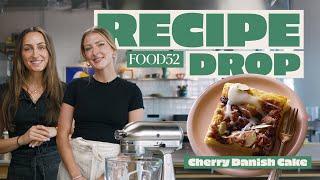 Broma Bakery Founder Sarah Fennel's Cherry Danish Cake | Recipe Drop | Food52