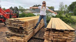 Sawing after the STORMS!!!