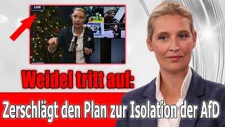 SCHOCK! Weidel fordert die Öffentlich-Rechtlichen heraus – Die Isolationstaktik wird zum Witz!