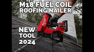 Milwaukee FUEL M18 Coil Roofing Nailer