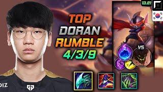 Rumble Top Build Doran Night Harvester Arcane Comet - LOL KR GrandMaster Patch 13.21