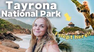 Staying 2 nights at Tayrona National Park  Colombia travel vlog