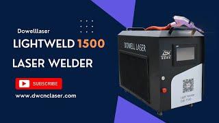 Lightweld 1500 Laser Welding System Installation and Use Video