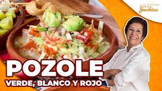 CÓMO HACER POZOLE | POZOLE VERDE, BLANCO Y ROJO