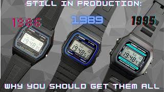 Casio F84W, F91W and W86 EVOLUTION: which one is RIGHT for you and why you should COLLECT THEM ALL