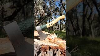 STIHL Forestry Hatchet!!! Great little Camp Axe.#stihl #camping #bushcraft #survival