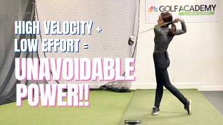 GENTLY DRIVE YOUR GOLF BALL 300 YARDSFIND INEVITABLE POWER IN YOUR GOLF SWING