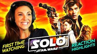 Coby falls for Han SOLO A STAR WARS STORY (2018) Movie Reaction FIRST TIME WATCHING