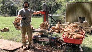 Redgum 32000 Super HDV review, The best Log splitter on the market!