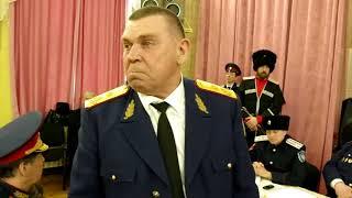 Ряженые казаки о любви к Путину
