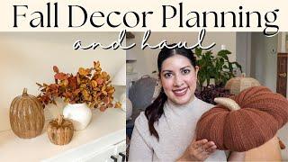 FALL DECOR PLAN WITH ME 2024 | Fall Decor Collection Haul | Fall Decor Planning and Haul