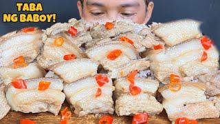 Pork Belly | Adobo sa Puti Mukbang Asmr | Filipino Food Mukbang Philippines