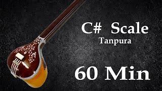C# tanpura Best scale for male singing | original sound | Best for meditation