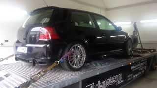 Golf 4 1.8T GT28RS, Dyno Prüfstand 332ps