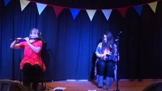 Brogan & Orlaith McAuliffe at the 1st London Folk Fayre 4.10.14