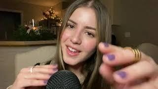 ASMR en Español - Atención Personal RELAJANTE con Triggers Aleatorios (M0uth Sounds)