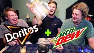 Blending Doritos and Mountain Dew?!