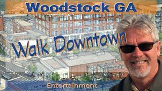 Exploring a Surprising Southern Town: Woodstock GA | 4K 2023