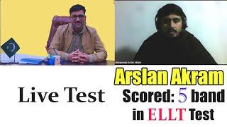 ELLT Speaking Test | OIETC Speaking Test | Oxford English Test | Cand: Arsalan