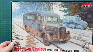 Roden 1/35 Opel 3.6-47 Omnibus Model W39 Ludewig Built - Kit Review