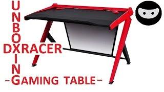 DXRACER Gaming Table Unboxing - kutu açılımı ve inceleme - ninjasiyahgiyer