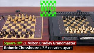 Square Off vs. Milton Bradley Grandmaster Chess Robots  Gadgetify