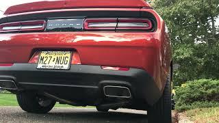 2021 Dodge Challenger R/T cold start stock exhaust