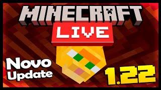 MINECRAFT LIVE 1.22 - FALTA 2 MESES PARA A PRÓXIMA ATUALIZAÇÃO!