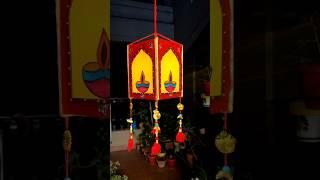 Diwali Lantern making idea/ Akashkandil diy #diwali #lantern #shorts #craftshorts #akashkandil #diy