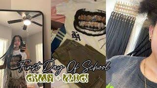 First Day Of school (Sophomore year) GRWM! #vlog #firstdayofschool #sophomore #firstdaygr #grwm