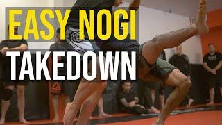 Easy NoGi Foot Sweep