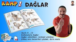  Dünya DAĞLAR Harita Bilgisi Çalışması KAMP-1 (Kodlamalarla)