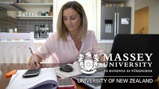 Study online with Massey University