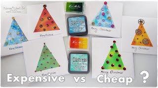 Cheap vs Expensive Products for Christmas Cards   Maremi's Small Art 