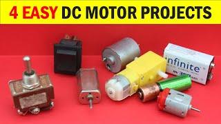 4 Creative projects using DC Motor