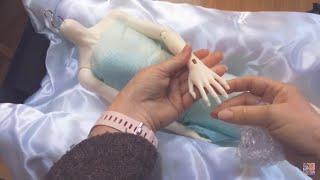 BJD Unboxing - 62cm Doll Family-A Body in Volks White with a 3 part torso - purchased on Instagram