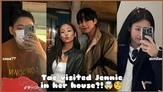 Did Taehyung visited Jennie in her house?! | taennie updates
