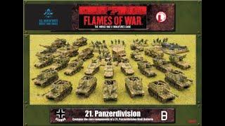 Flames of War - 21st Panzer Box Set Review and Unbox