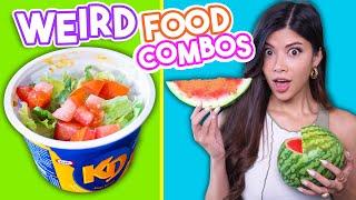 trying the weirdest food cravings on tiktok