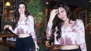 Giorgia Andriani Looks  As She Snapped In Bandra | BiscootTv