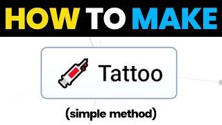 How to Make a Tattoo in Infinite Craft - Simple Guide