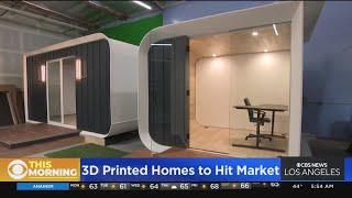 3D-printed homes provide groundbreaking alternative