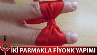 İki Parmakla Fiyonk Yapımı