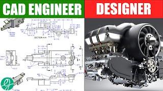 CAD ENGINEER VS DESIGN ENGINEER| MAIN DIFFERENCE