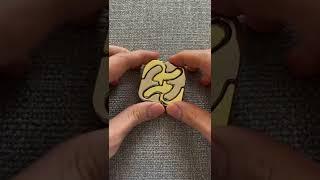 How to solve the Hanayama Cast Square in 1 second