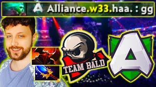 Team Bald vs Alliance - TI 2022 Qualifier Knockout Game with Voice Communication