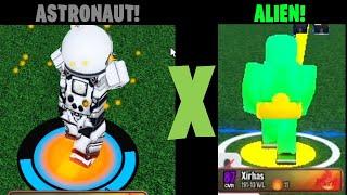 ASTRONAUT AND ALIEN DUO TAKE OVER ULTIMATE FOOTBALL!