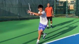 From Defense to Offense using your Forehand! Evert Tennis Academy Drills & Exercises!