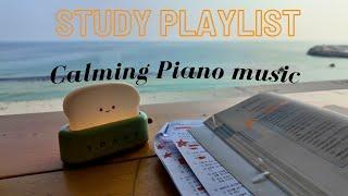 2hour-STUDY WITH ME | Pomodoro(50/10) | Calming piano music | Study Playlist