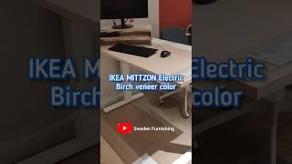 IKEA MITTZON Electric desk, birch veneer 120x60 cm, new 2024